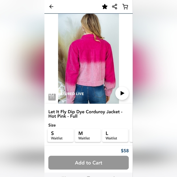 Cute pink White Birch jacket - Picture 10 of 11